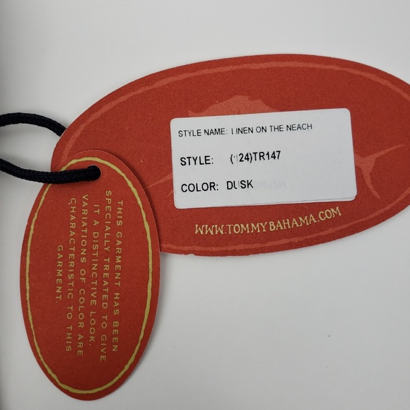 Tommy Bahama Pants Linen on the Beach New with tag - Picture 3 of 5